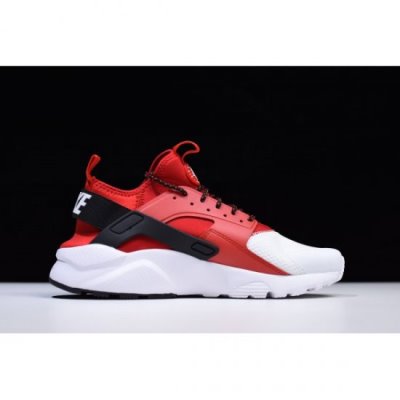 Nike Air Huarache Run Ultra Beyaz / Kırmızı / Siyah Spor Ayakkabı Türkiye - GFKYG844